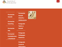 Tablet Screenshot of institut-integratiu.com
